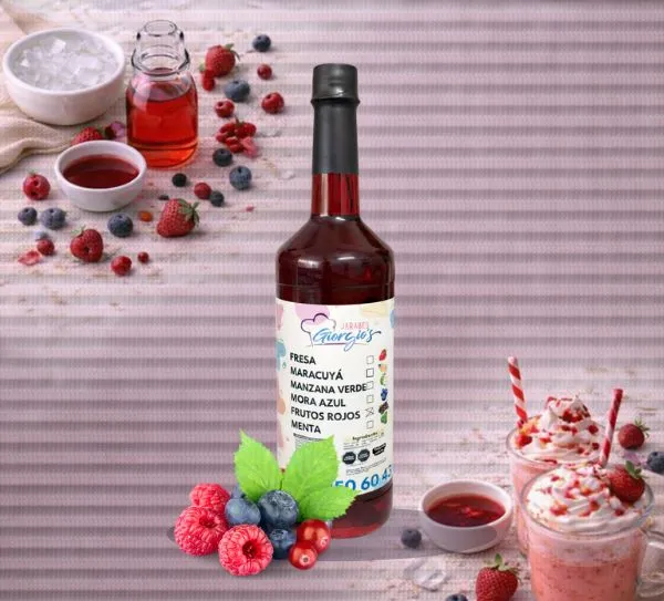 Comprar Jarabe sabor Frutos Rojos - Giorgio's
